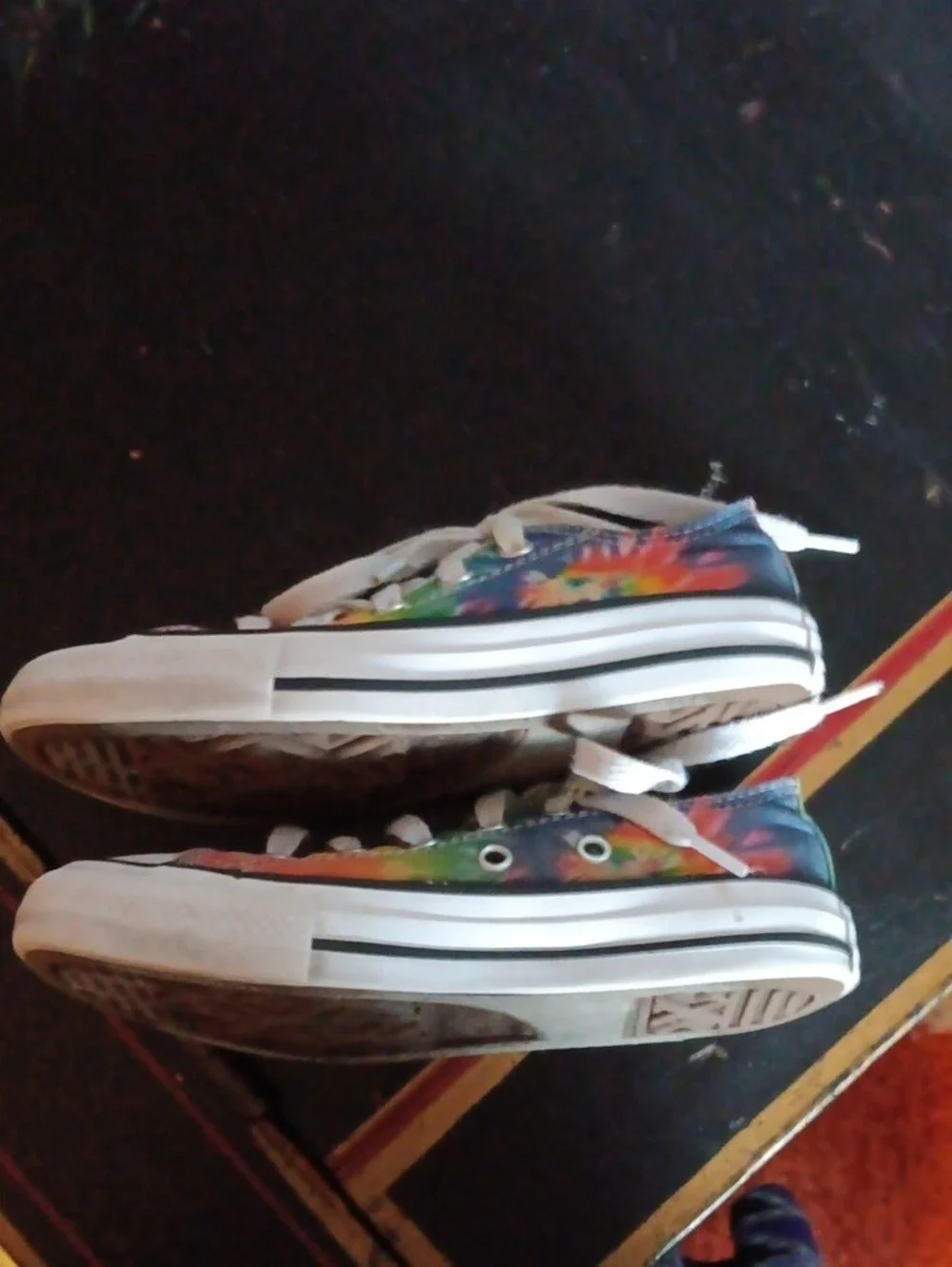 Tie Dye Chuck Taylors, Toddler Size 11 (Kids 11)